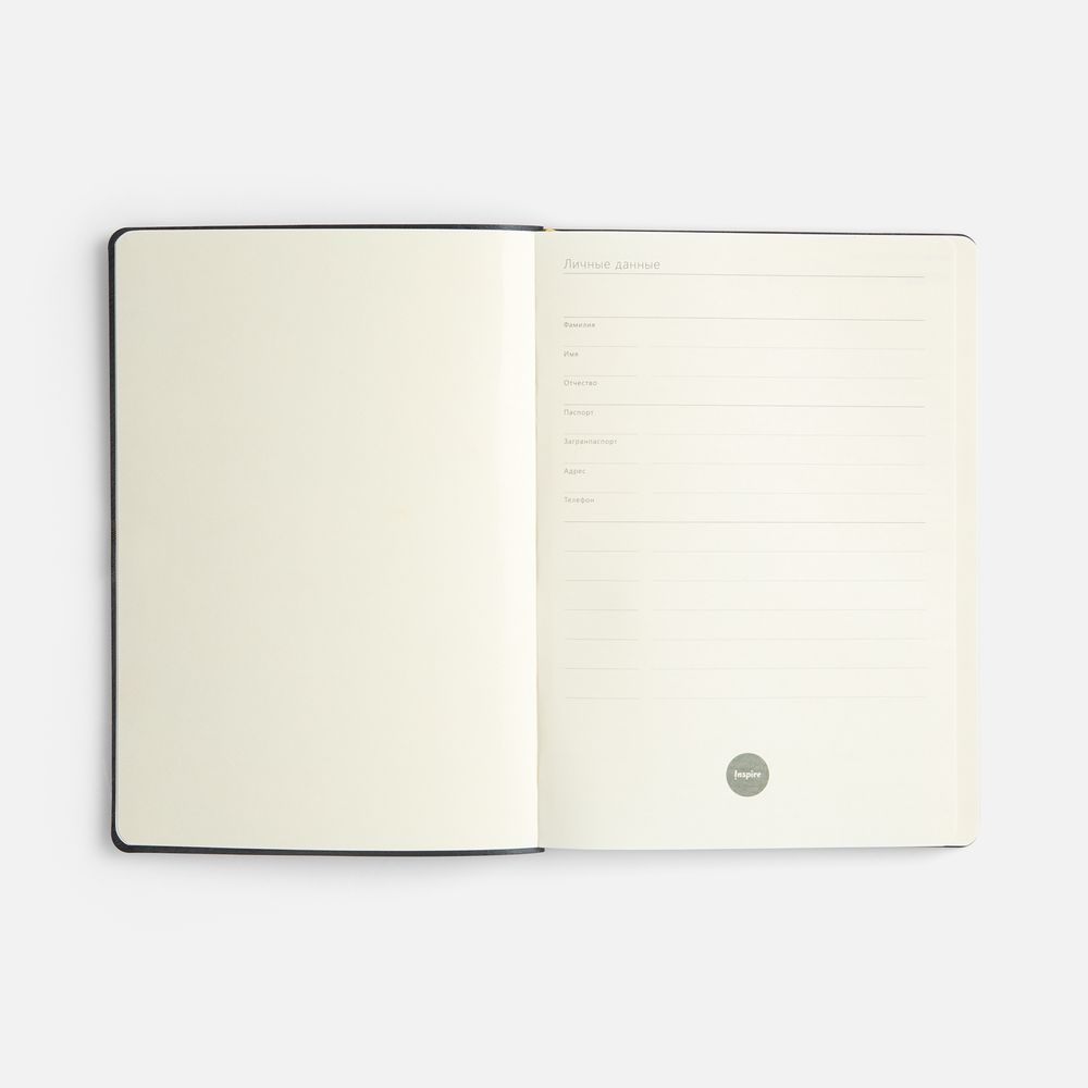 Ежедневник Flex Shall New, недатированный, красный