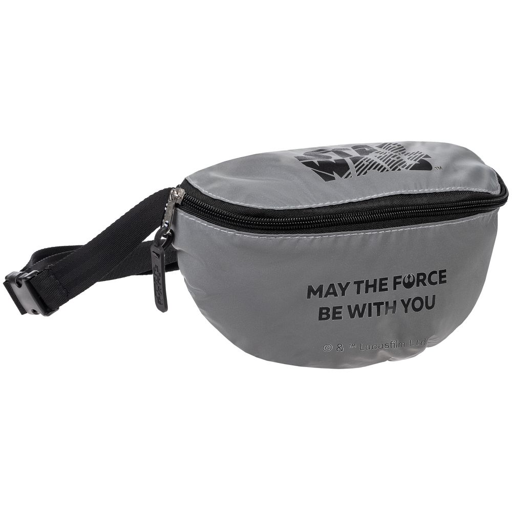 Поясная сумка May The Force Be With You из светоотражающей ткани