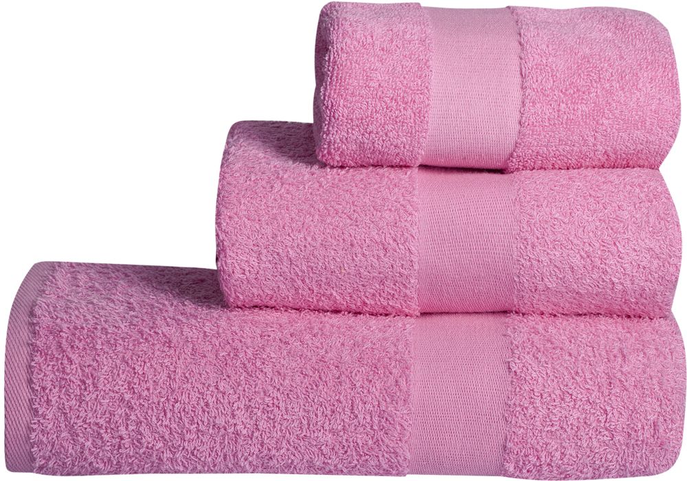 Полотенце махровое Medium, розовое
