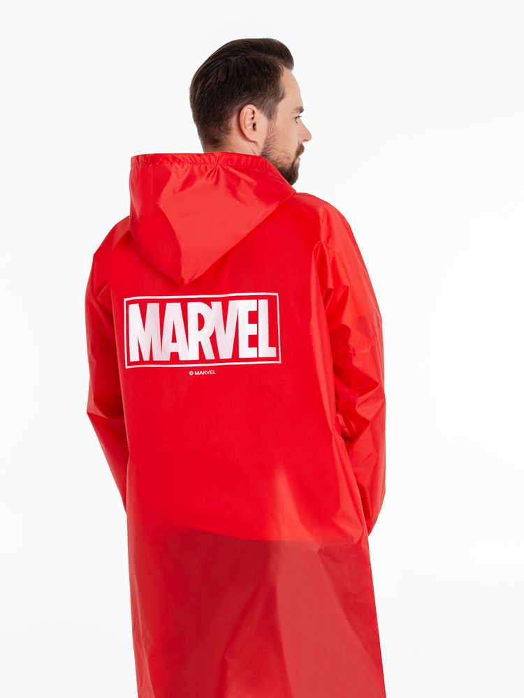 Дождевик Marvel, красный, размер XS