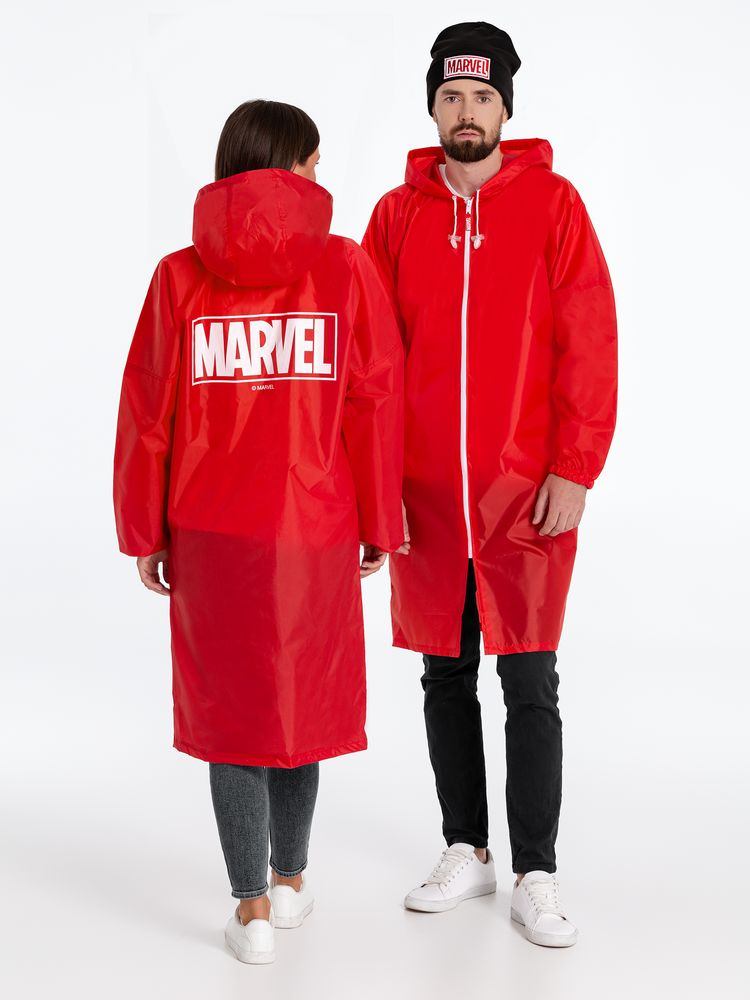 Дождевик Marvel, красный, размер L