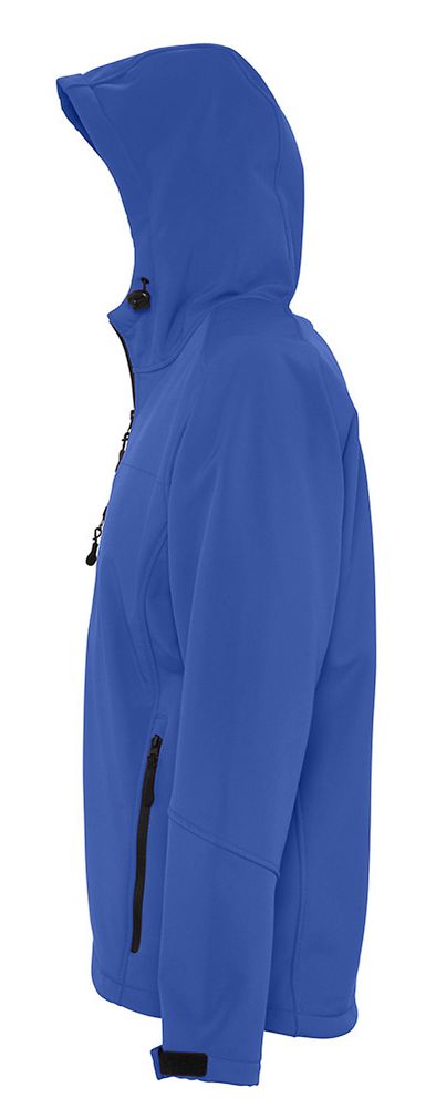 Куртка мужская с капюшоном Replay Men ярко-синяя, размер L