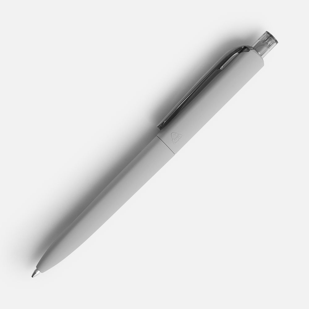 Ручка шариковая Prodir DS8 PRR-T Soft Touch, серая
