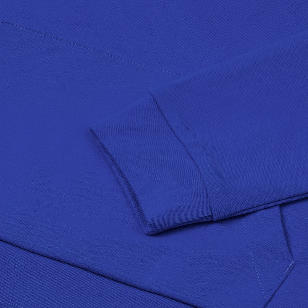 Толстовка на молнии с капюшоном Unit Siverga, ярко-синяя, размер XS