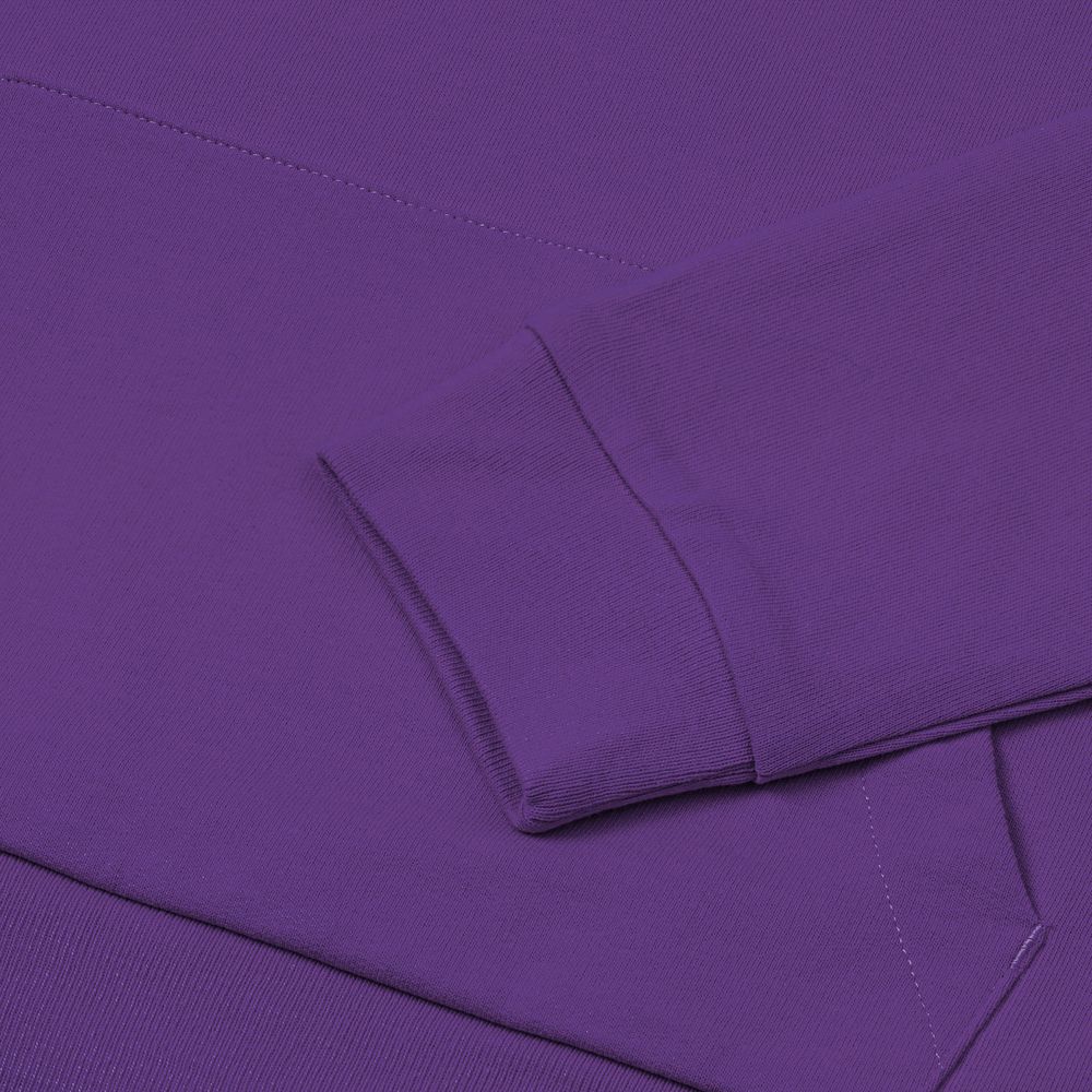 Толстовка на молнии с капюшоном Unit Siverga, фиолетовая, размер XS