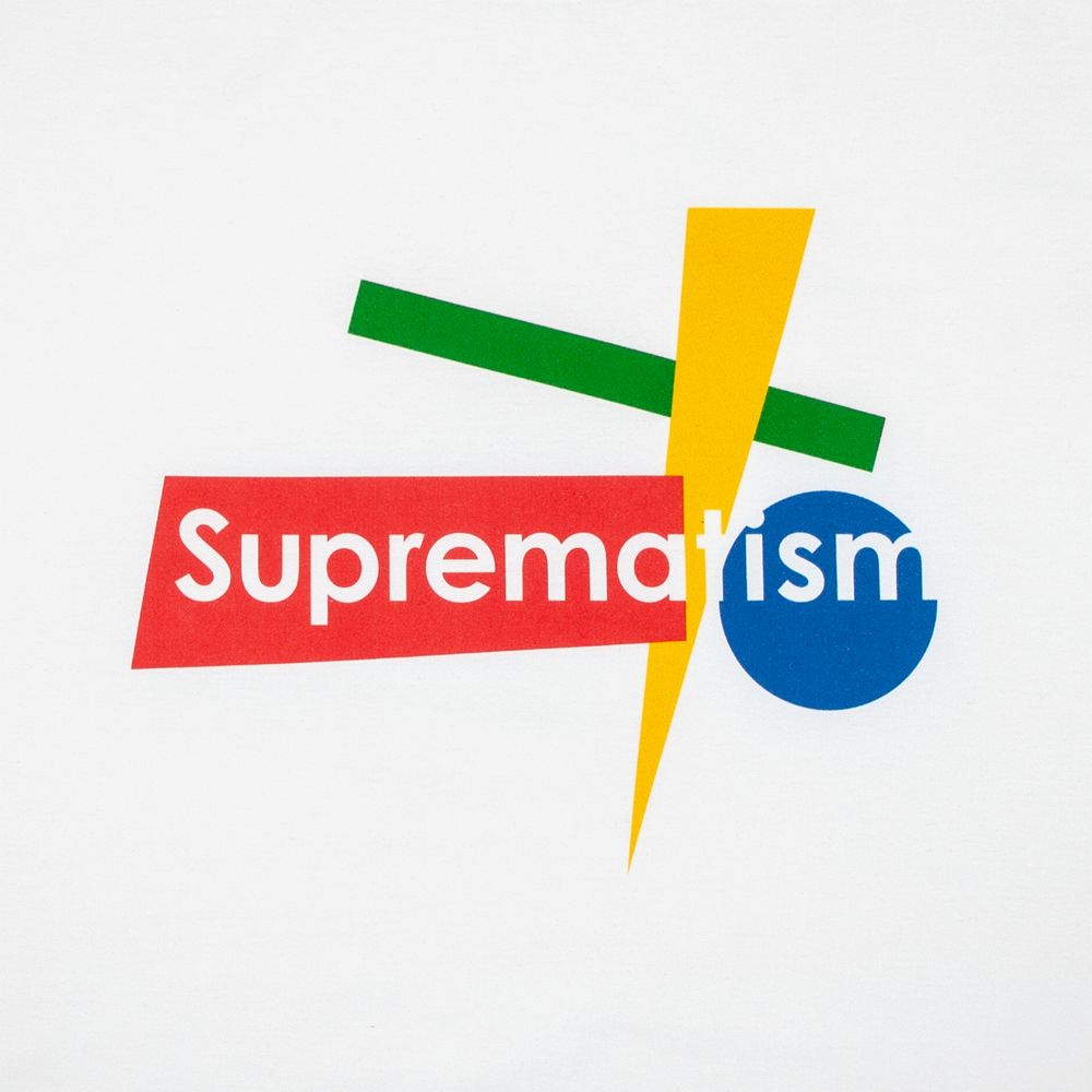 Футболка Suprematism, белая, размер S