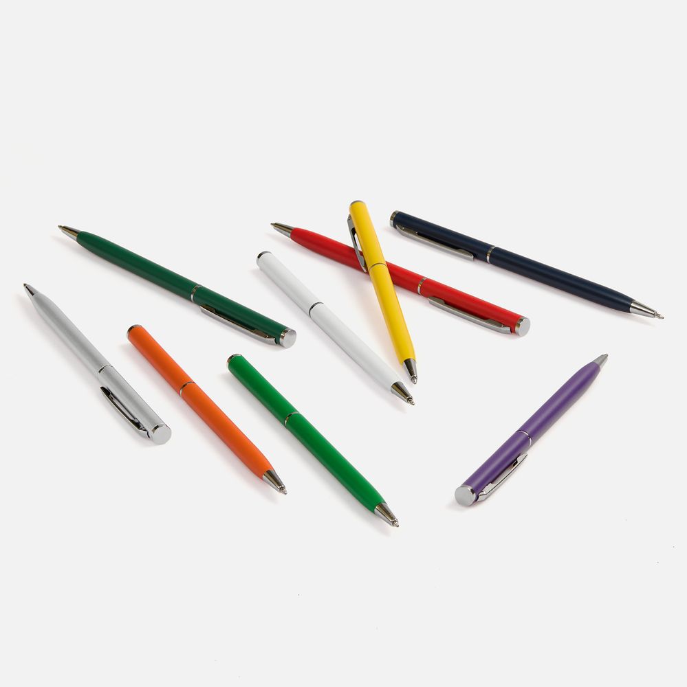 Ручка шариковая Hotel Chrome, ver.2, матовая темно-зеленая