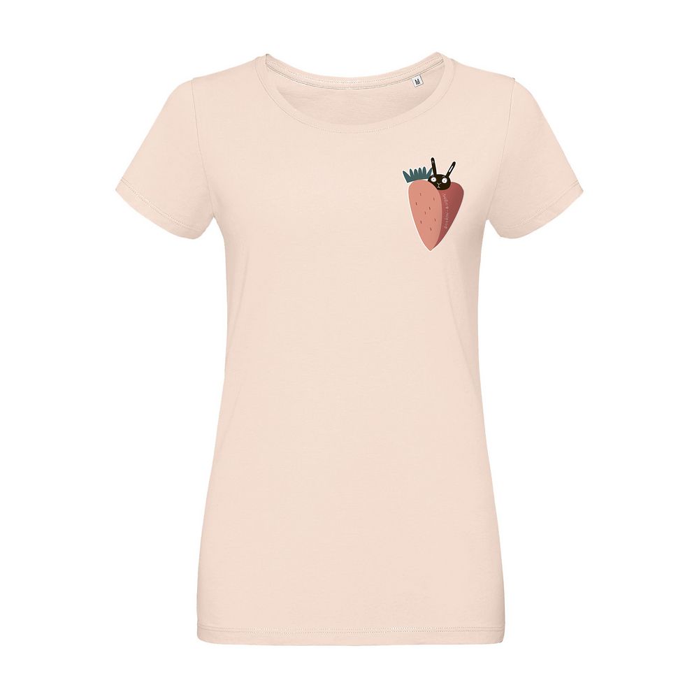 Футболка женская «Любоф-моркоф», розовая, размер M