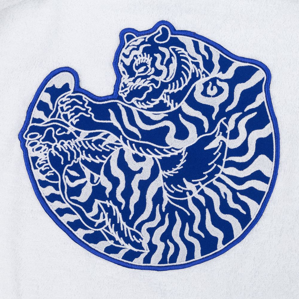 Халат унисекс «Тигр», белый, размер S/M