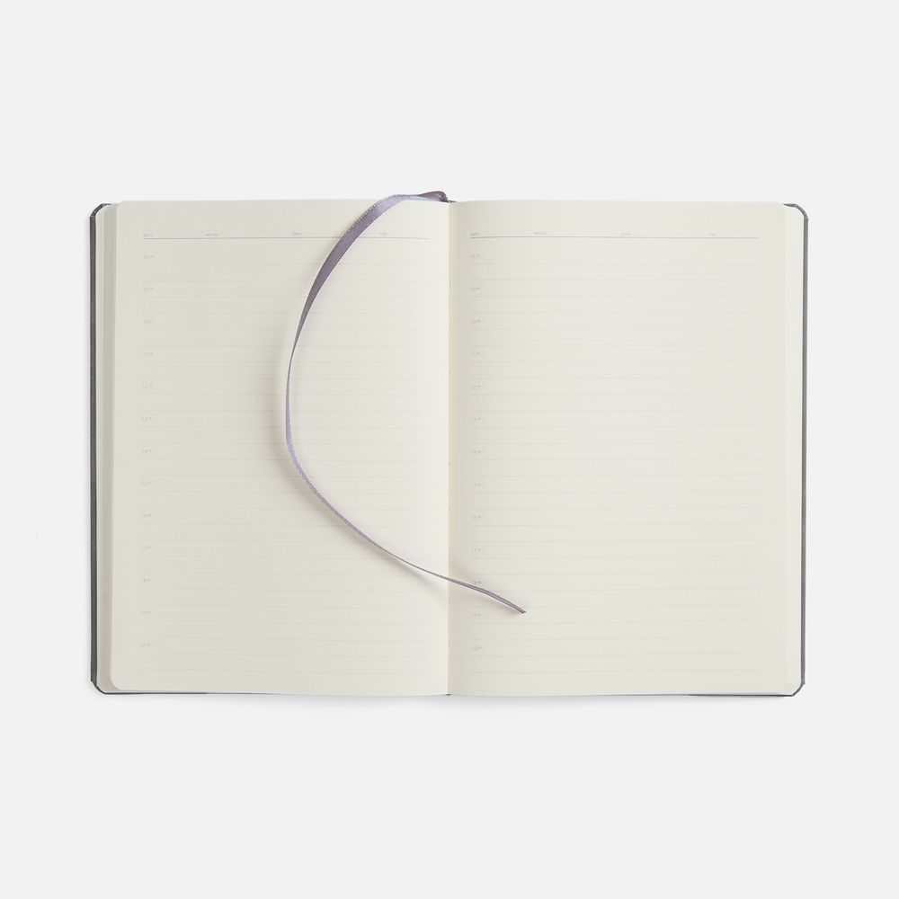 Ежедневник Urban Hard, недатированный, серый