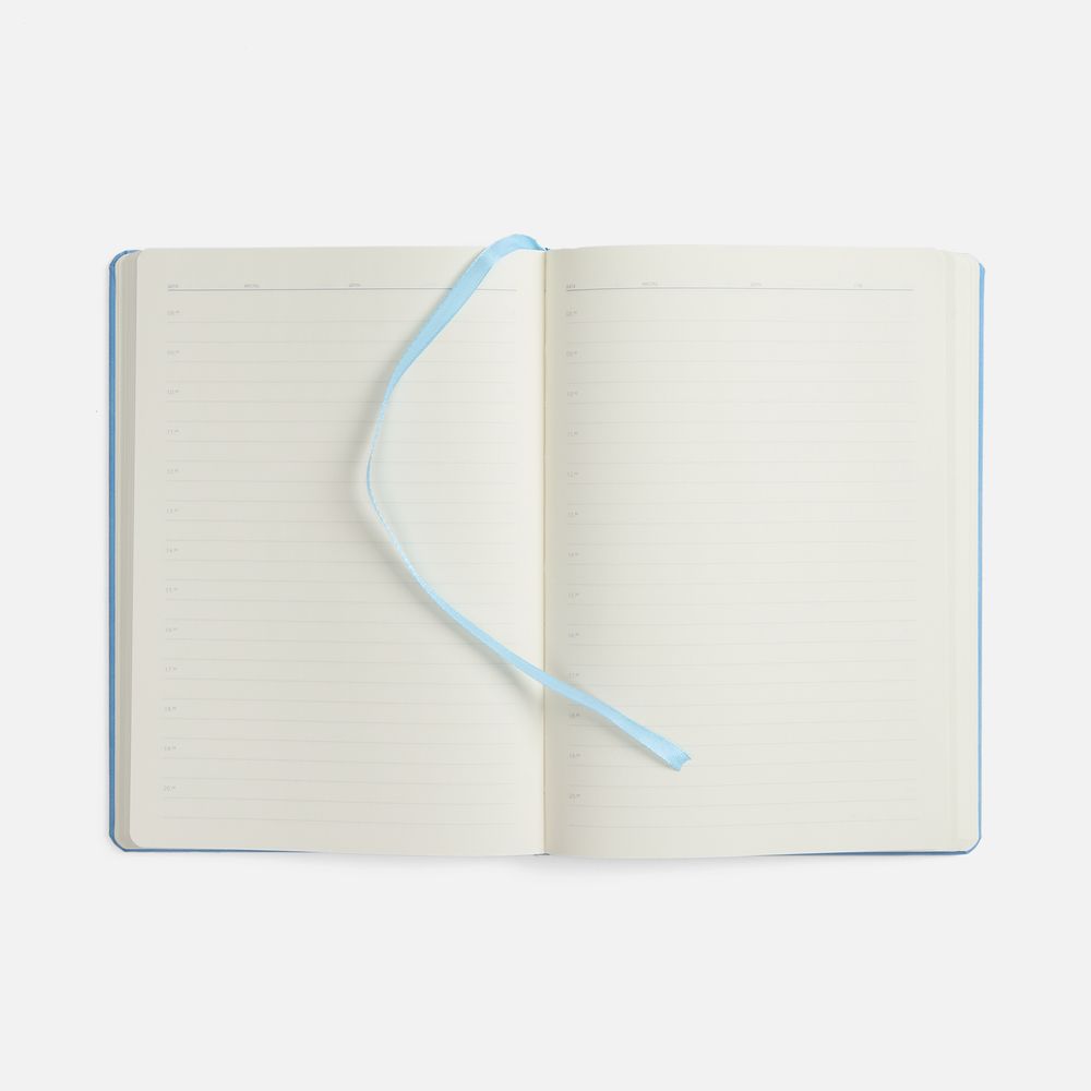 Ежедневник Urban Metal, недатированный, голубой