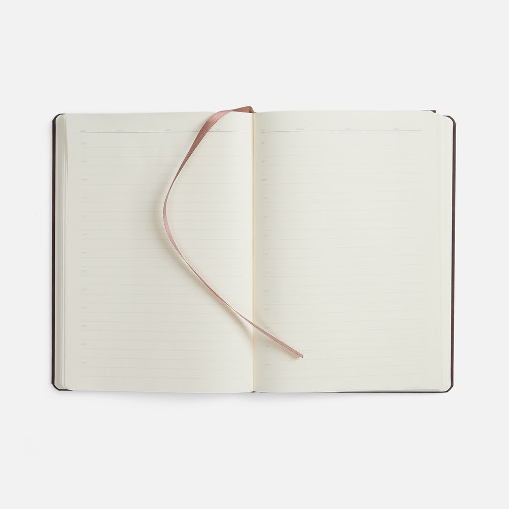 Ежедневник Urban Metal, недатированный, коричневый