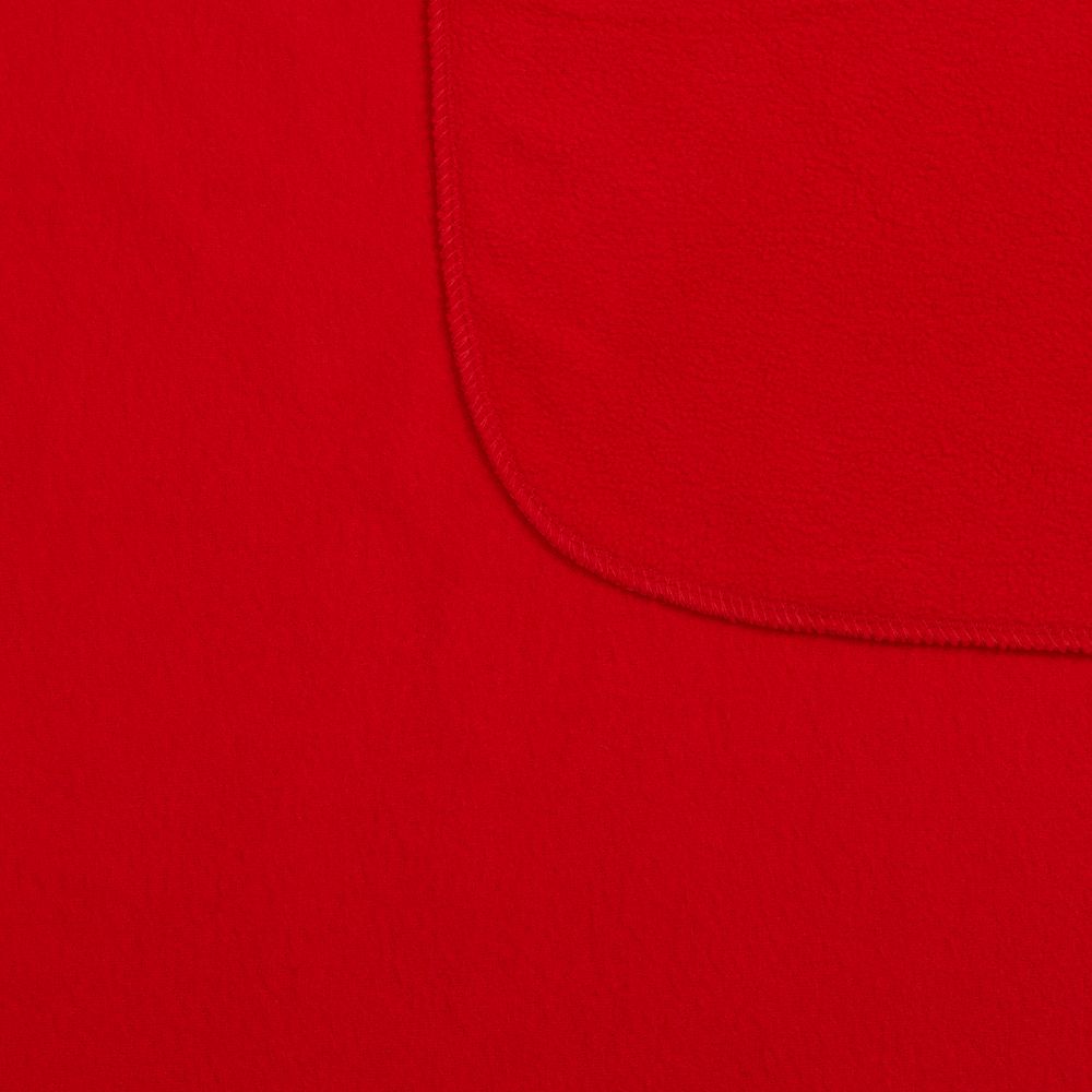 Флисовый плед Warm&Peace, красный