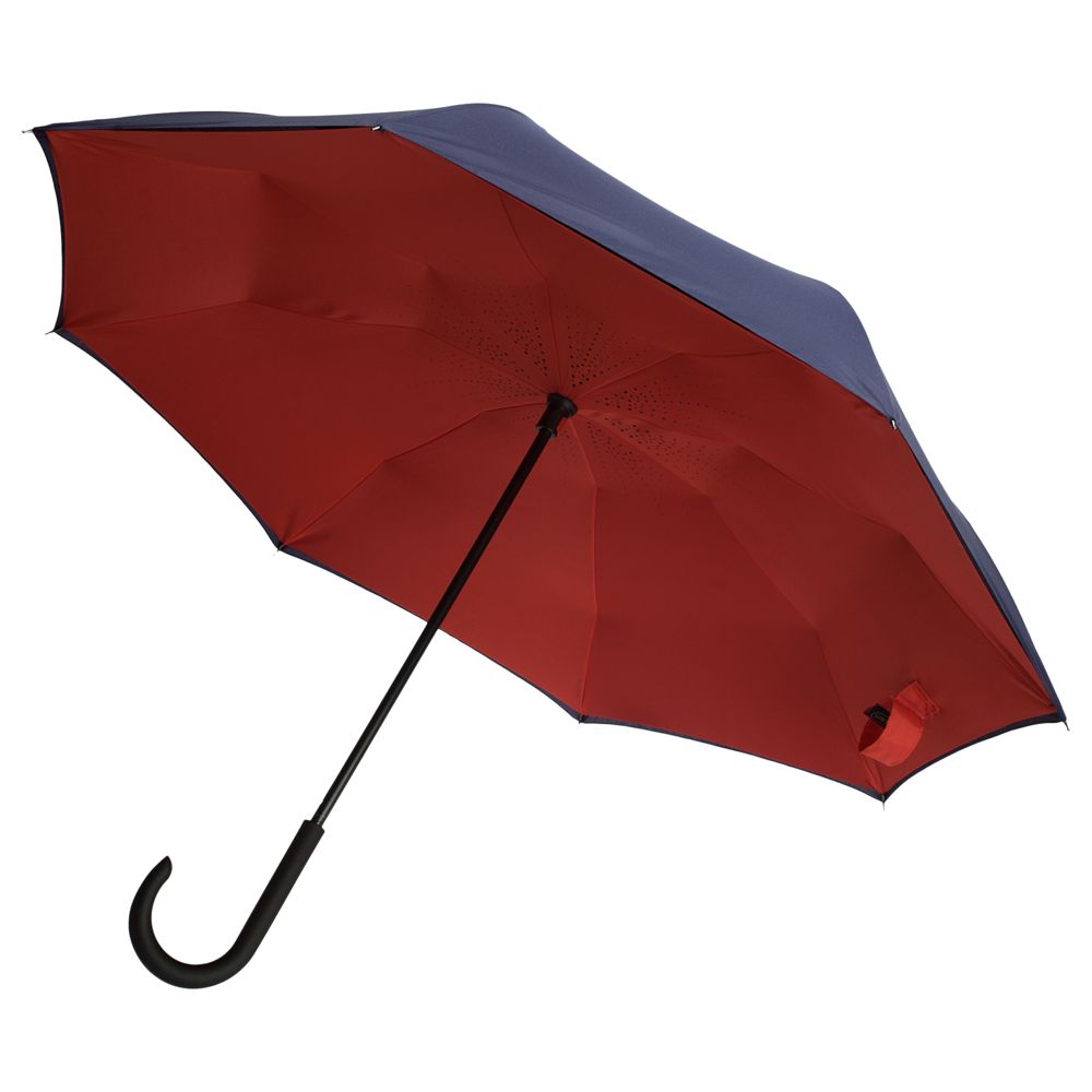 Зонт-трость Unit Style,сине-красный