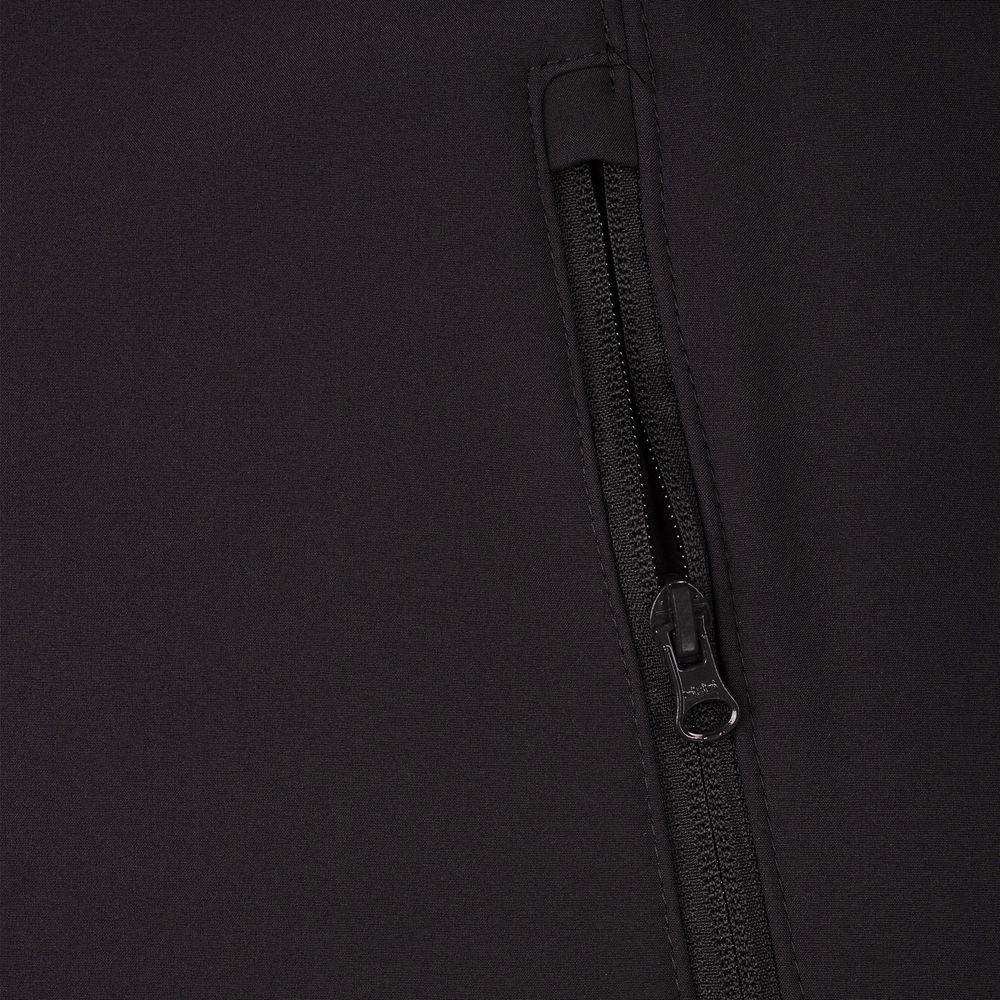 Куртка мужская Hooded Softshell черная, размер M