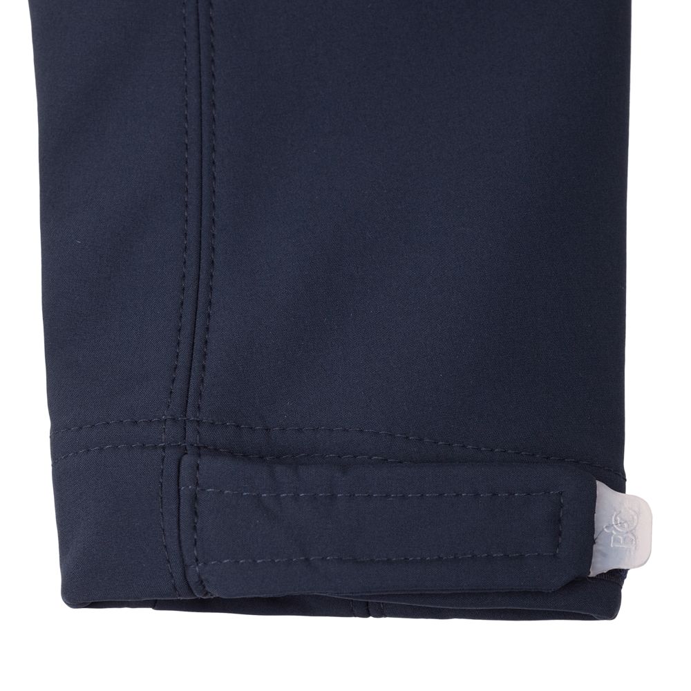 Куртка мужская Hooded Softshell темно-синяя, размер S