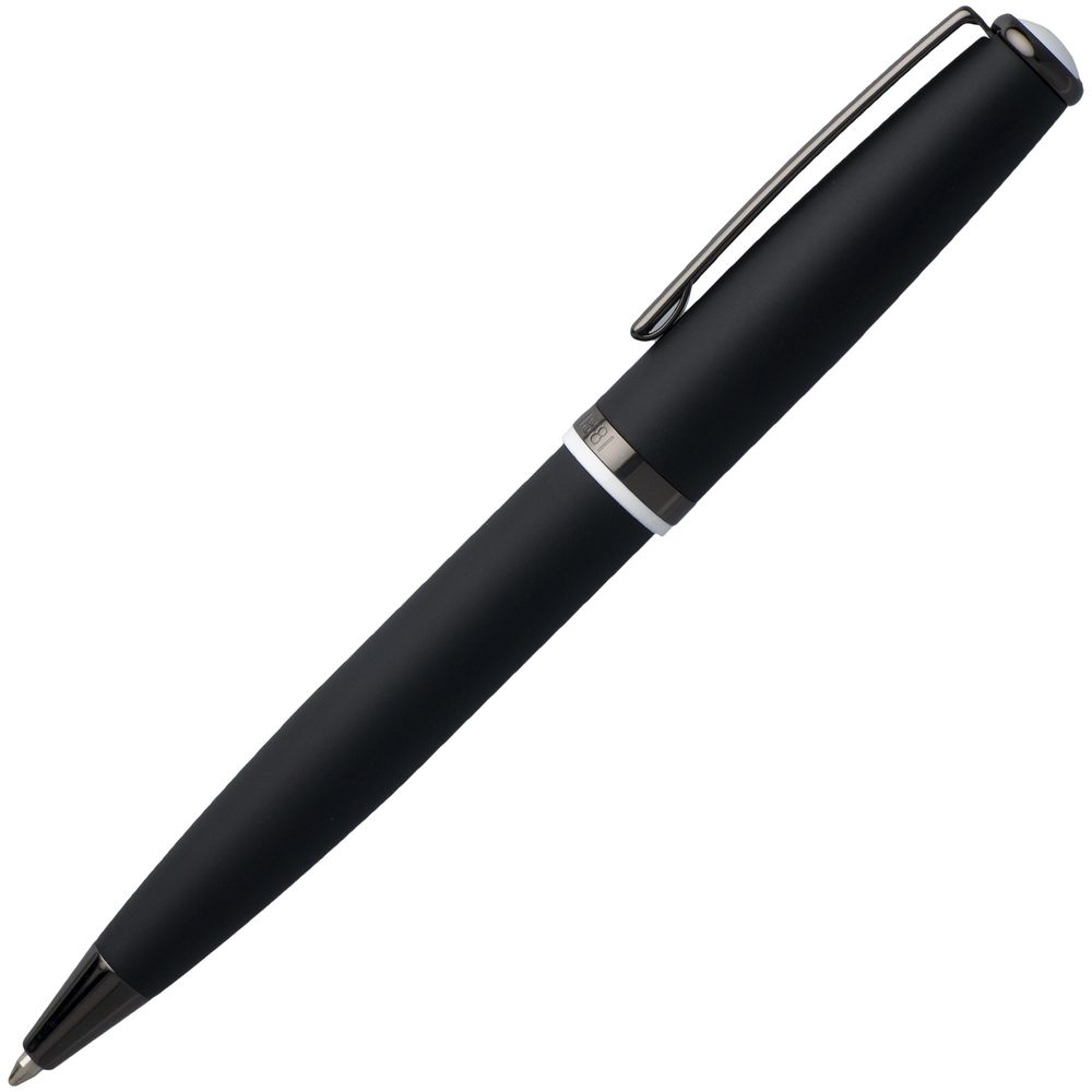 Набор Spring: папка с блокнотом А5 и ручка, черный