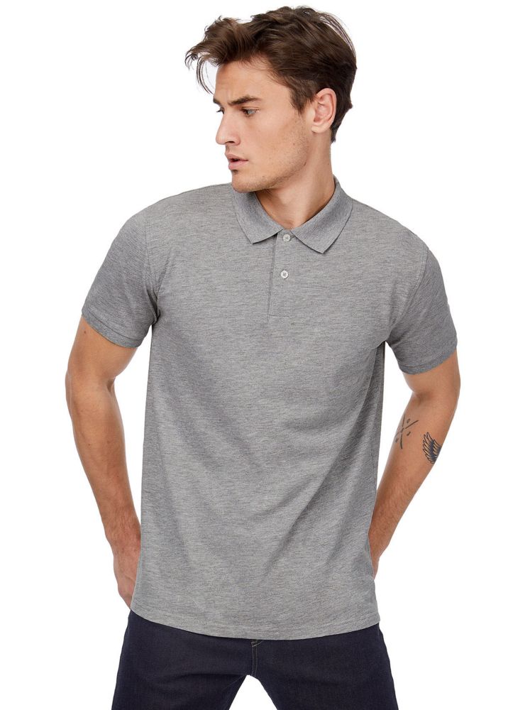 Рубашка поло мужская Inspire бирюзовая, размер S