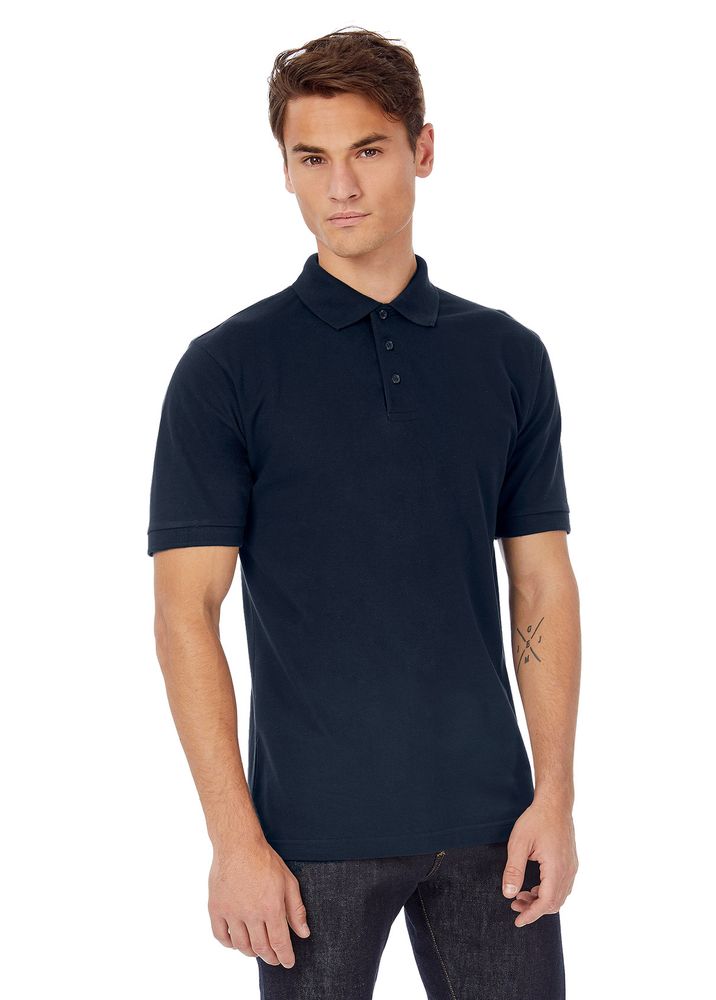 Рубашка поло Heavymill ярко-синяя, размер XL