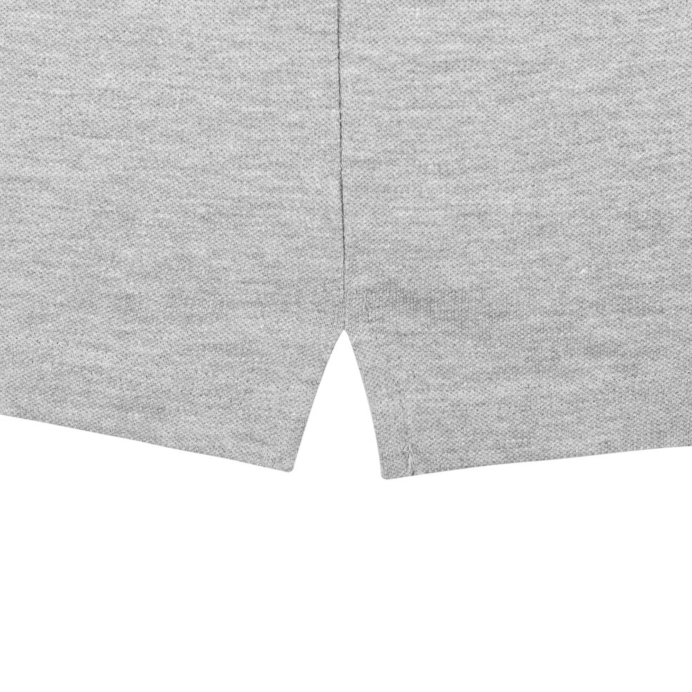 Рубашка поло Heavymill серый меланж, размер XL