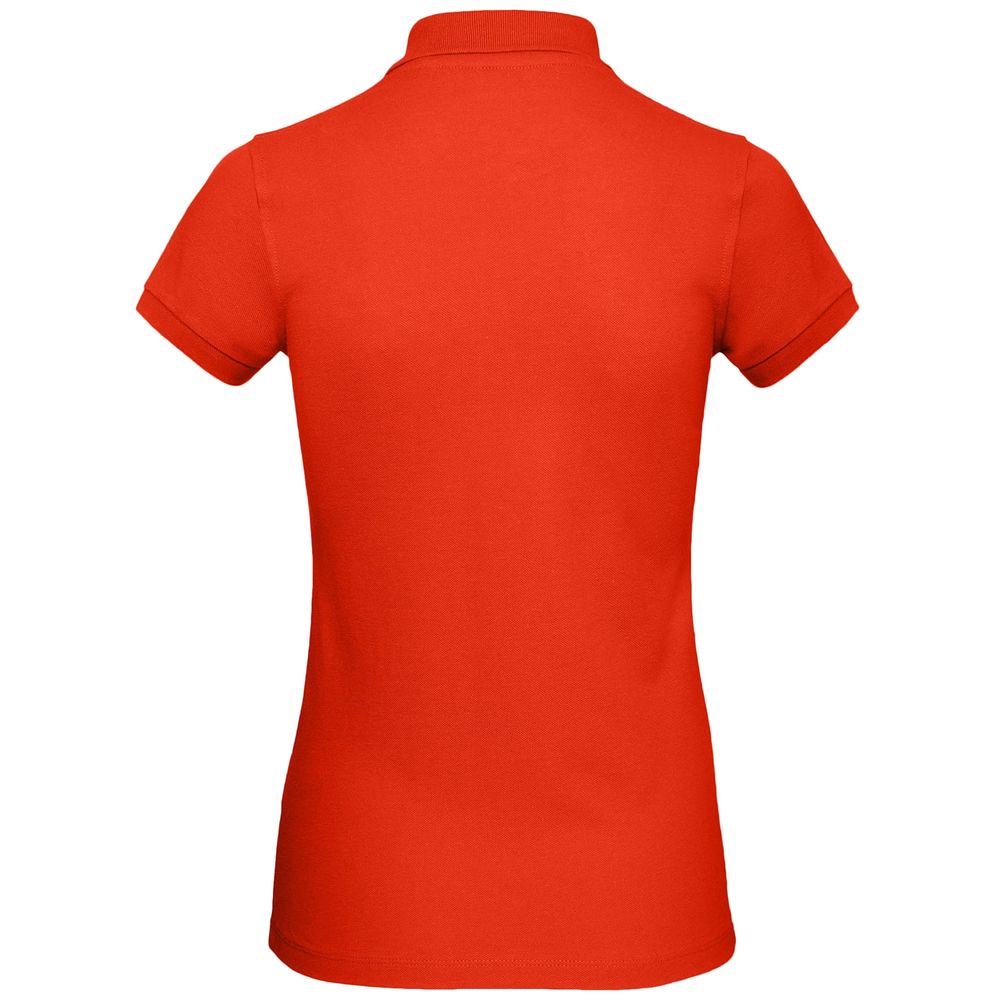 Рубашка поло женская Inspire красная, размер M