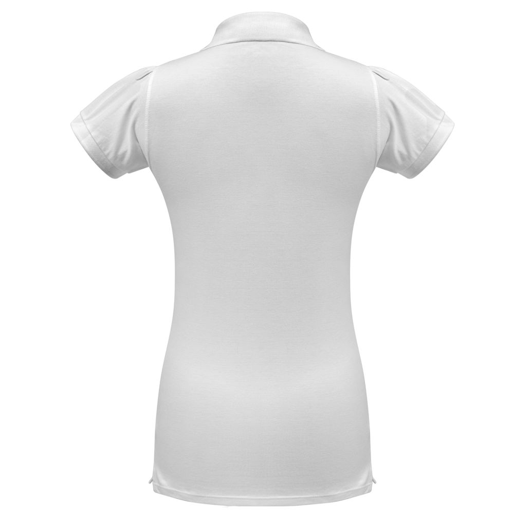Рубашка поло женская Heavymill белая, размер L