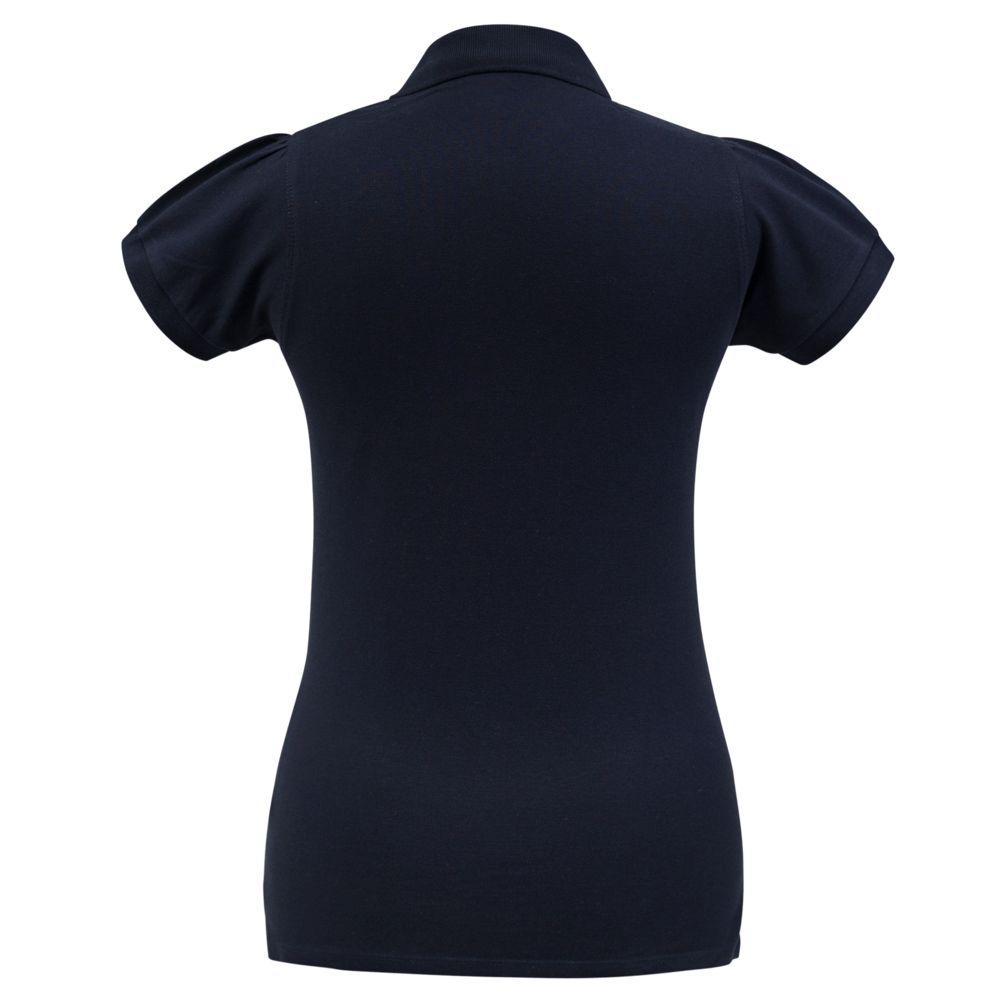 Рубашка поло женская Heavymill темно-синяя, размер M