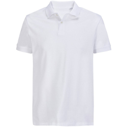 Рубашка поло унисекс Pacific, белая, размер L