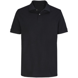 Рубашка поло унисекс Pacific, черная, размер 5XL