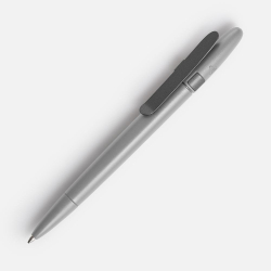 Ручка шариковая Prodir DS5 TSM Metal Clip, серая