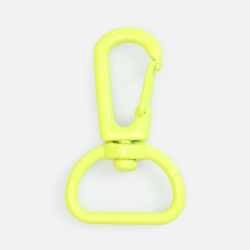 Застежка-карабин Snap Hook, M, желтый неон