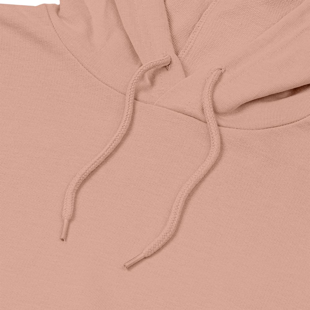 Толстовка с капюшоном унисекс Hoodie, бежевая (nude), размер M