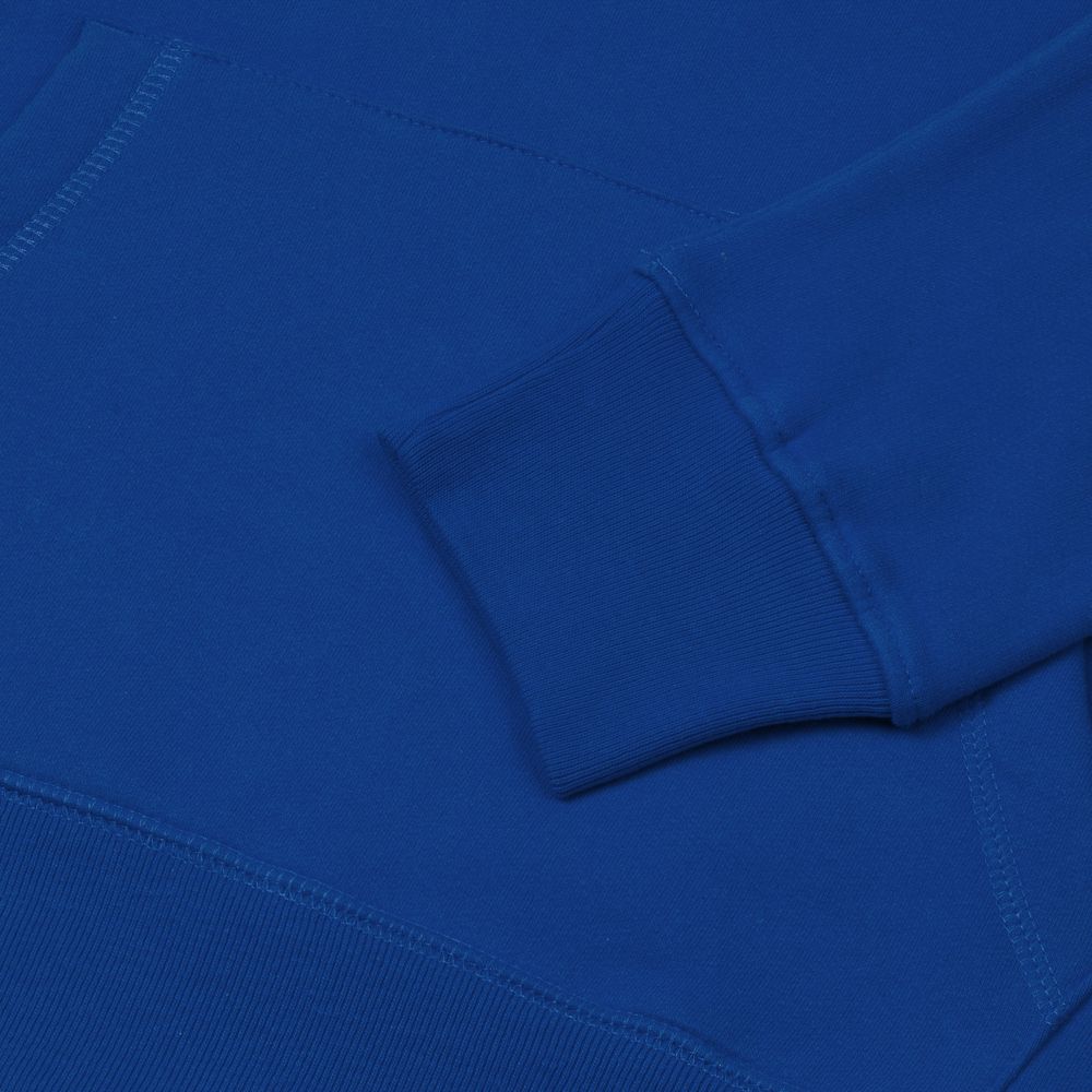 Толстовка с капюшоном унисекс Hoodie, ярко-синяя, размер M