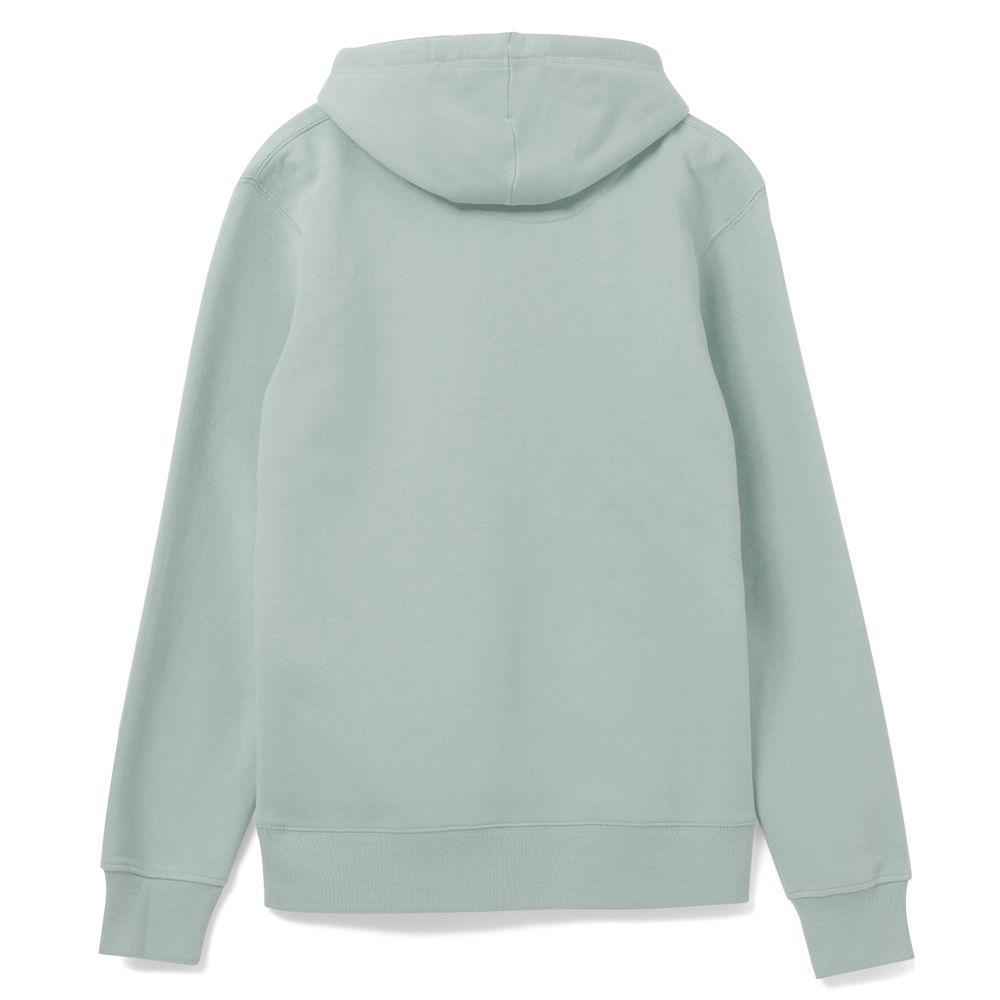 Толстовка с капюшоном унисекс Hoodie, серо-зеленая, размер XXL