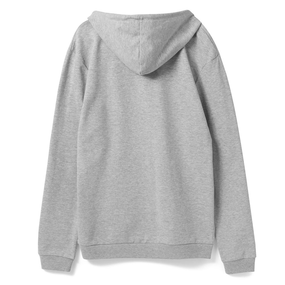 Толстовка с капюшоном унисекс Hoodie, серый меланж, размер XL