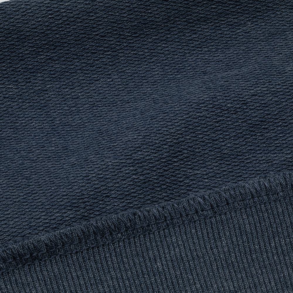 Толстовка с капюшоном унисекс Hoodie, синий меланж, размер XS