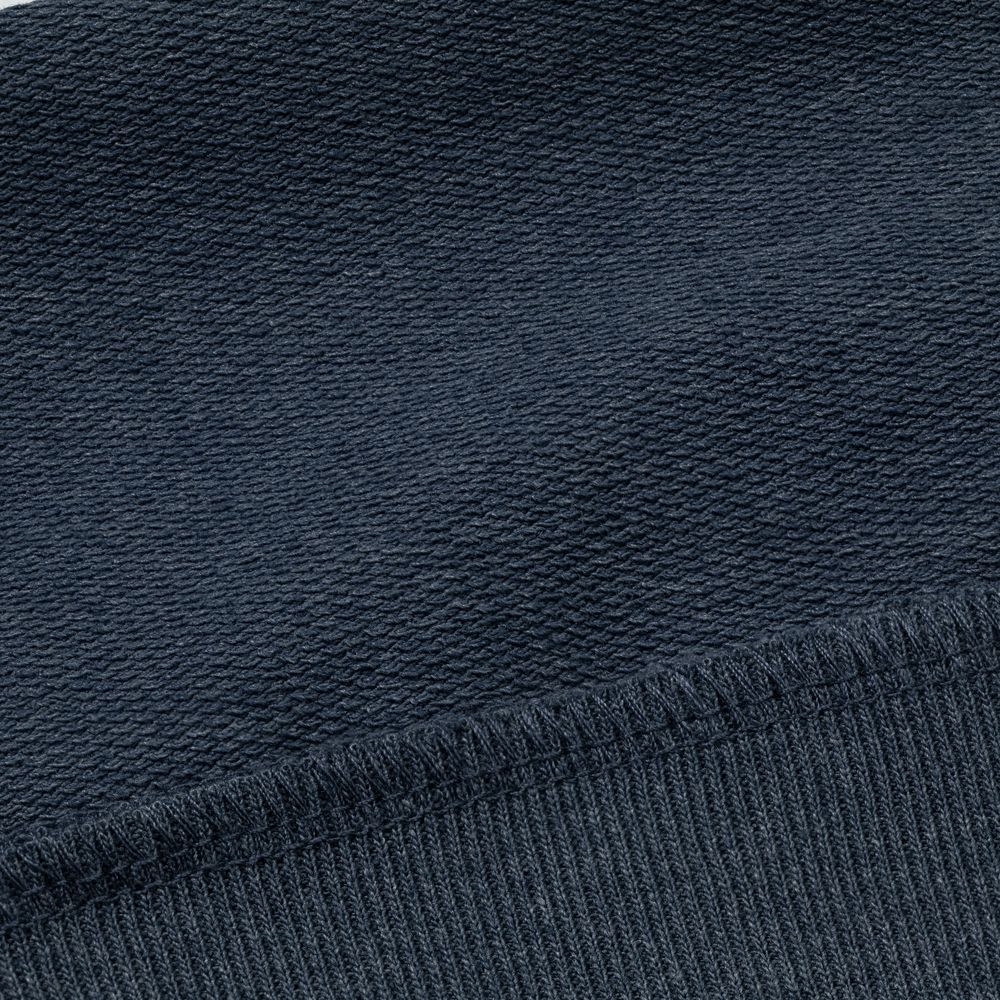 Толстовка с капюшоном унисекс Hoodie, синий меланж, размер S