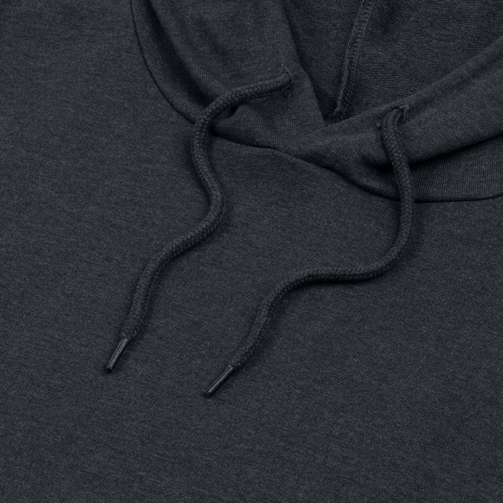 Толстовка с капюшоном унисекс Hoodie, темно-серая, размер S