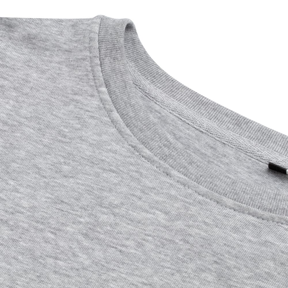 Свитшот унисекс BNC Inspire (Organic), серый меланж, размер XL