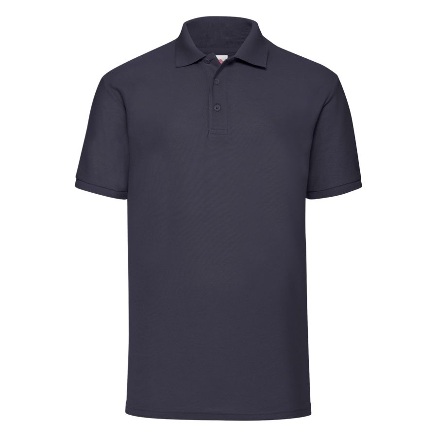Рубашка поло мужская 65/35 Polo, глубокий темно-синий 3XL, 65%П/э, 35% х/б, 180 г/м2