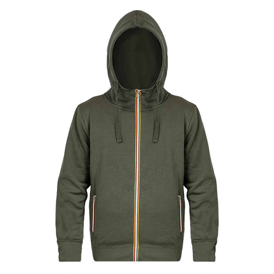 Толстовка мужская LAS VEGAS MAN, зеленый, 2XL, 80% хлопок, 20% полиэстр, 280 г/м2