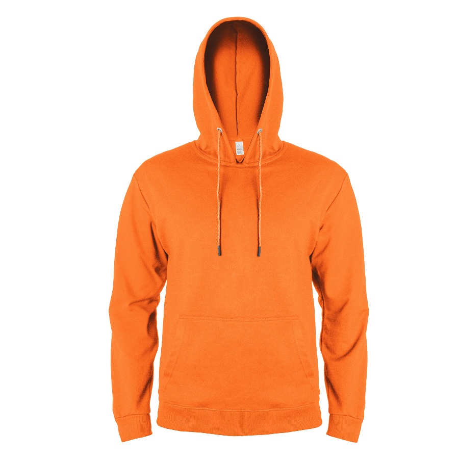Толстовка мужская с капюшоном SELEN, оранжевый, 2XL, 50 % хлопок, 50% полиэстер, 260 г/м2