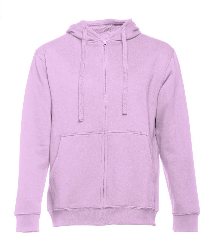 Толстовка мужская с капюшоном на молнии AMSTERDAM, сирен., 2XL, 50% хлопок, 50% полиэстер, 320 г/м2