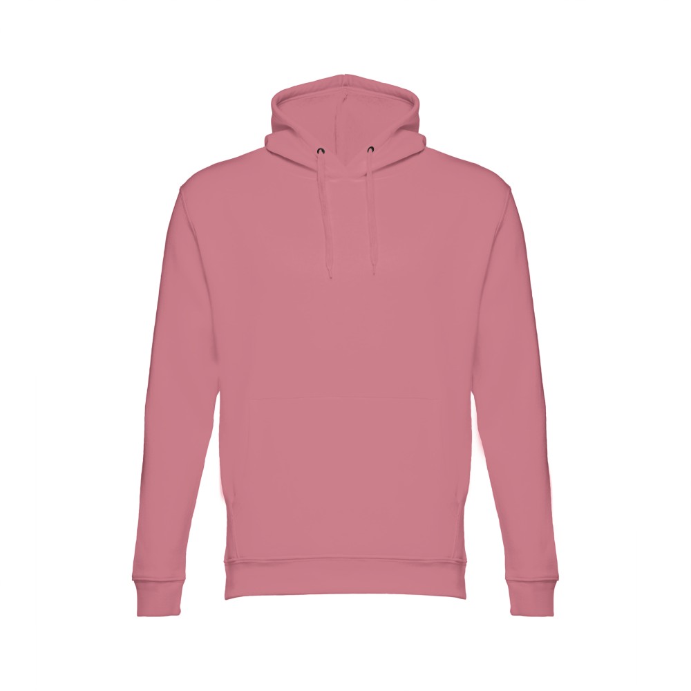 Толстовка мужская с капюшоном PHOENIX, т.розовый, XL, 50% хлопок, 50 полиэстер, плотность 320 г/м2