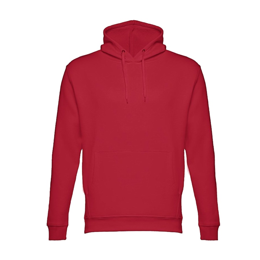 Толстовка мужская с капюшоном PHOENIX, бордовый, 2XL, 50% хлопок, 50 полиэстер, плотность 320 г/м2