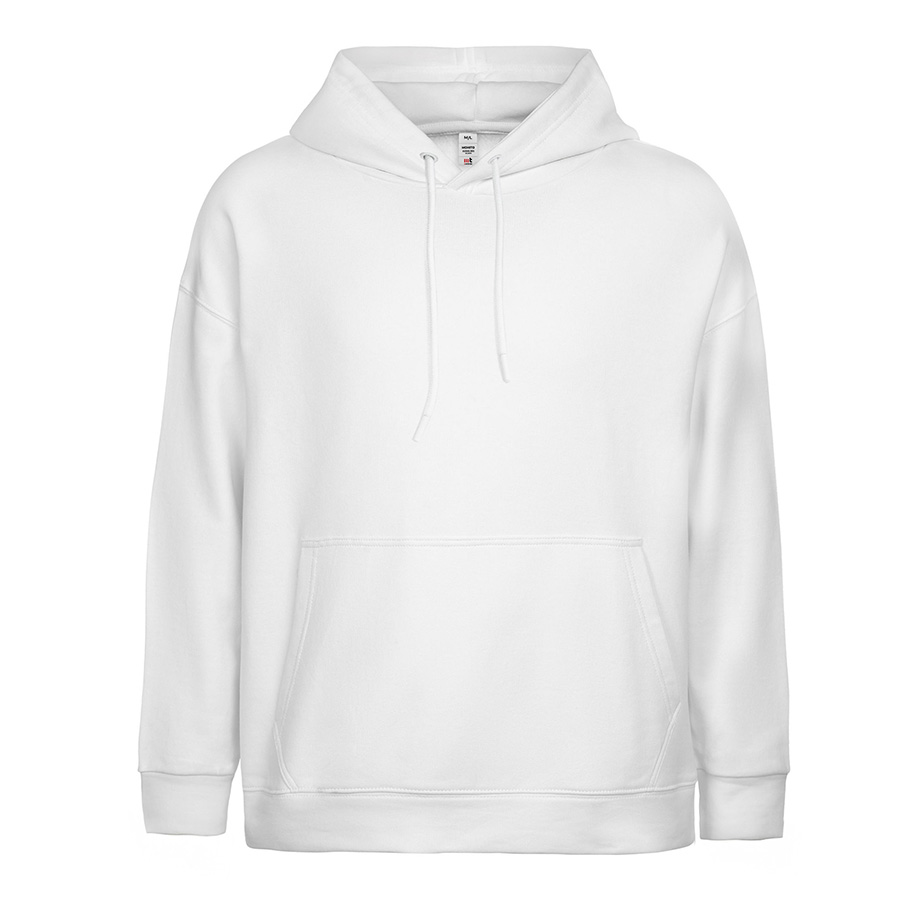 Толстовка мужская оверсайз MOHITO, белый, XL/2XL, 80% хлопок, 20% полиэст, 280 г/м2