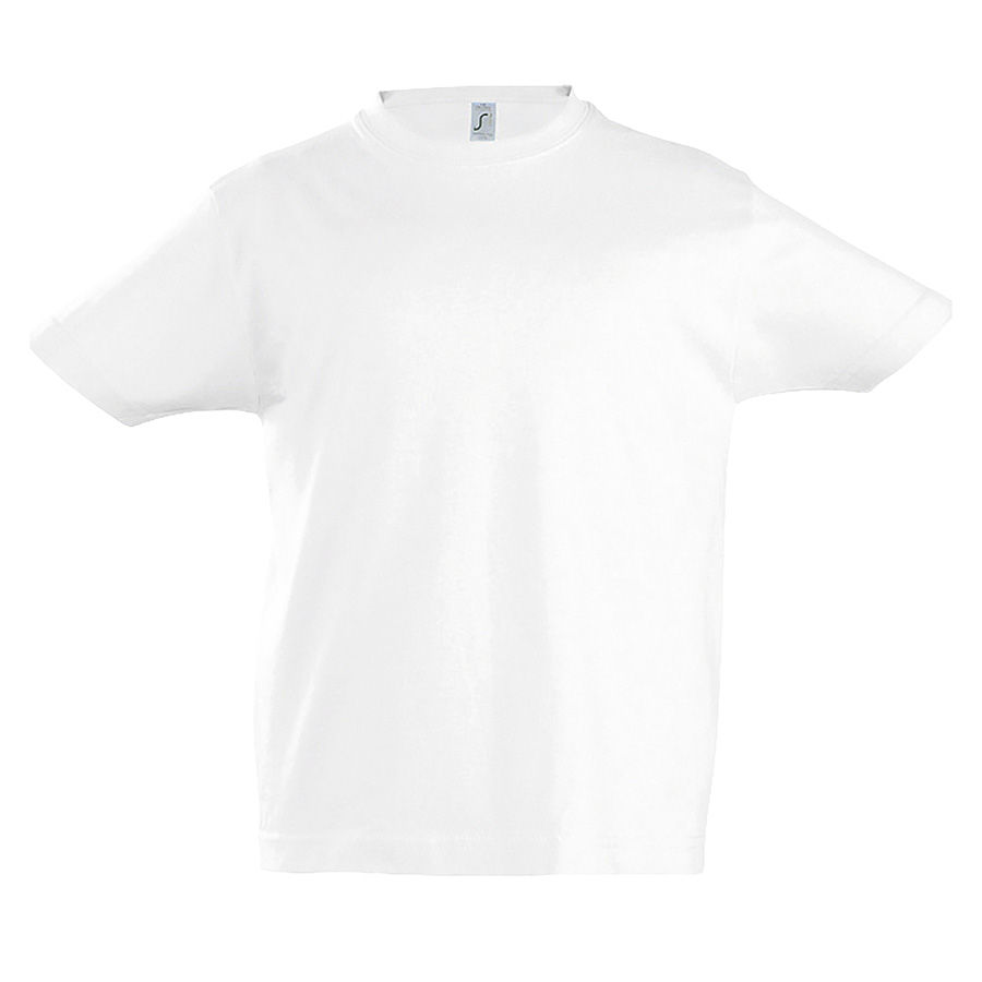 Футболка детская IMPERIAL KIDS, белый, 8 лет, 100% хлопок, 190 г/м2