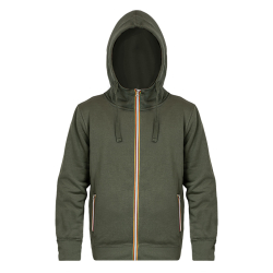 Толстовка мужская LAS VEGAS MAN, зеленый, 2XL, 80% хлопок, 20% полиэстр, 280 г/м2