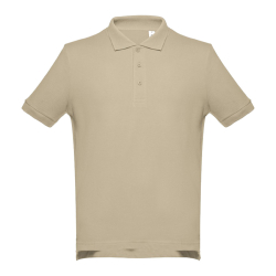 Рубашка-поло мужская ADAM, пастельный зелёный, 3XL, 100% хлопок, плотность 195 г/м2