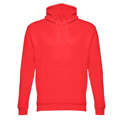 Толстовка мужская с капюшоном PHOENIX, красный, 3XL, 50% хлопок, 50 полиэстер, плотность 320 г/м2